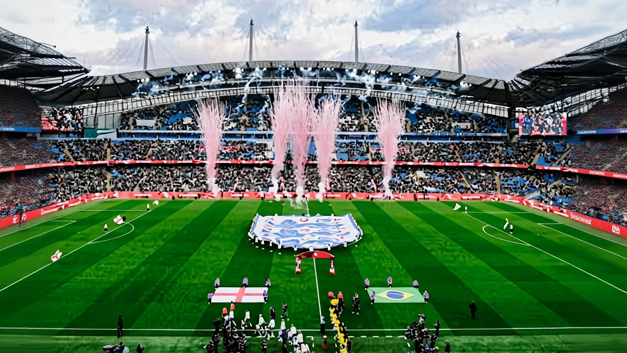 Brazil Beats England 2-1 at Etihad, Red Card Upset Wiegman's Plans