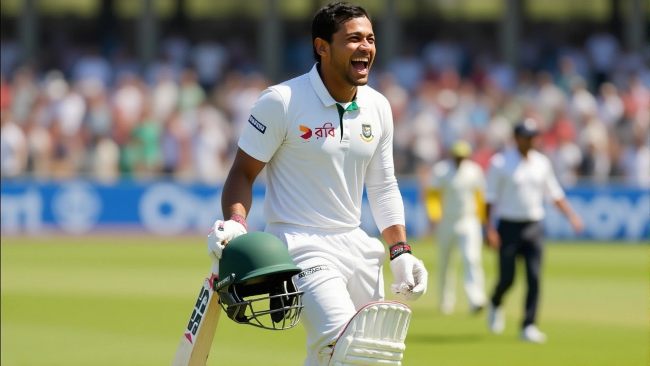 Mushfiqur Rahim hits century in 100th Test as Bangladesh dominates Ireland